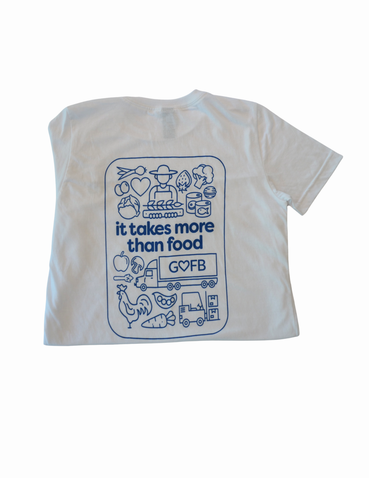 Women's "It takes more than food" T-Shirt
