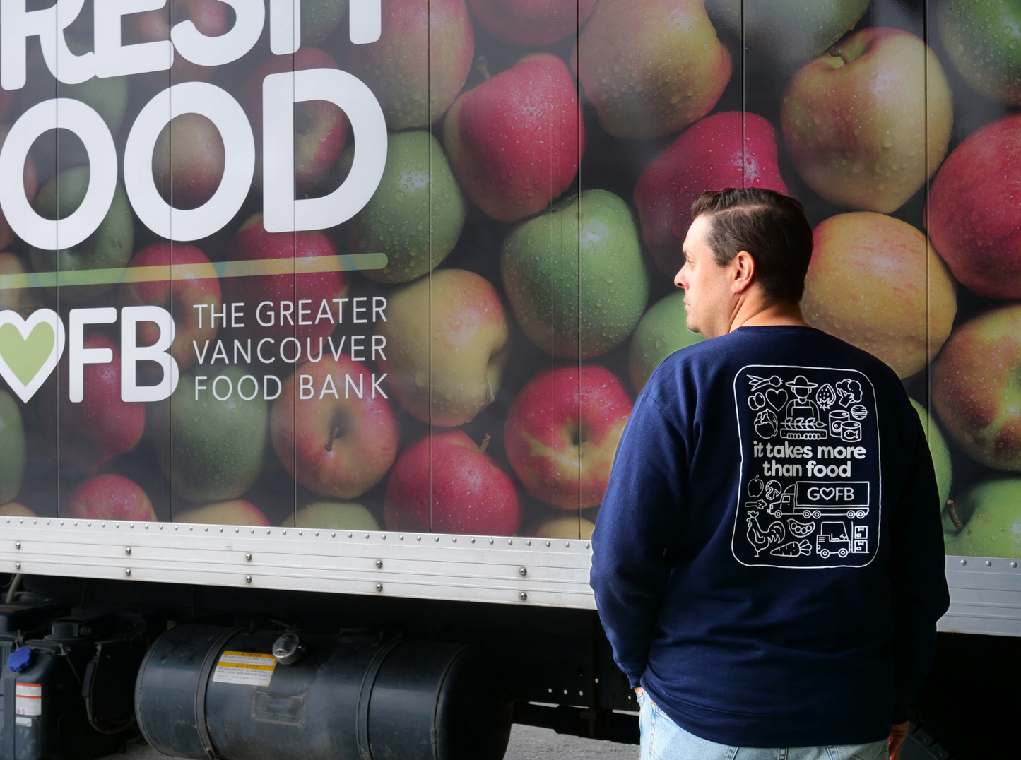 Unisex "It takes more than food" Sweater