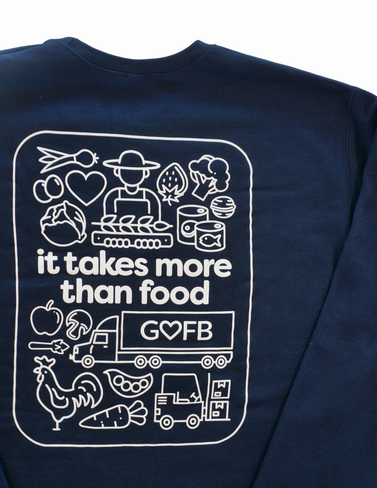 Unisex "It takes more than food" Sweater